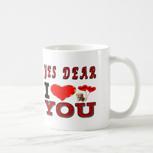 Mug Oui cher je t'aime