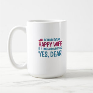 Mug Oui, Cher — La clé du bonheur