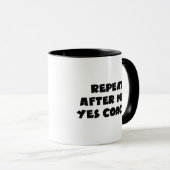 Mug Oui Coach (Devant droit)