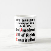 Mug Oui dirigeant je sais mon un B c (Centre)