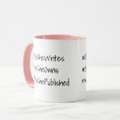 Mug Oui Elle Peut Hashtag Business (Devant gauche)