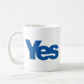 Mug Oui en Ecosse indépendante (Gauche)