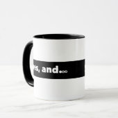 Mug "Oui, et..." L'improvisation de Thespian (Devant gauche)