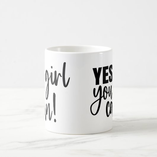 Mug Oui Fille, tu peux (Centre)