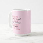 Mug Oui Fille Vous Êtes Belle Motivationnelle Fille Im (Devant gauche)
