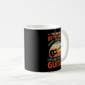 Mug Oui J'Ai Un Régime De Retraite Guitare Classique (Devant droit)