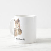 Mug 'Oui, J'Ai Une Attitude ! ' Citation d'Art pour le (Devant gauche)