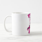 Mug Oui Je Frappe Comme Une Fille Roller Derby Vitesse (Gauche)