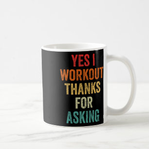 Mug Oui Je M'Entraîne - Phrase Lifting