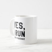 Mug Oui, Je Ne Suis Plus Patient. (Devant gauche)