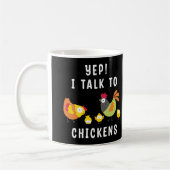 Mug Oui, Je Parle Aux Poulets (Gauche)