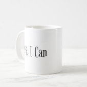Mug Oui, je peux formuler (Devant gauche)