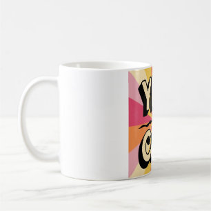 Mug Oui, je peux - Motivationnel
