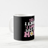 Mug Oui Je sais que je ressemble à ma mère Fête Super (Devant gauche)