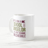 Mug Oui Je Suis Conseiller D'École, Drôle Citation De  (Devant gauche)