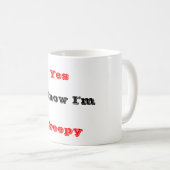 Mug Oui je suis déplaisant (Devant droit)