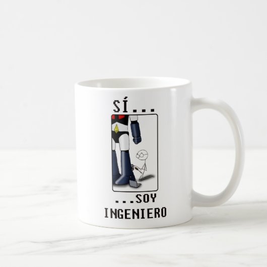 Mug Oui, je suis ingénieur (Droite)