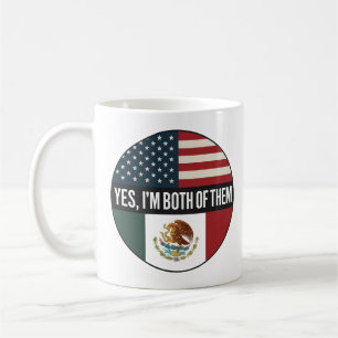 Mug Oui, je suis les deux – Fier citoyen d'identité do