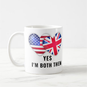 Mug Oui, je suis les deux – Jour de la citoyenneté