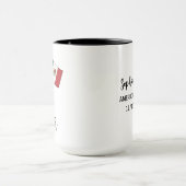 Mug Oui, je suis les deux - US Mexique Pride Custom (Centre)