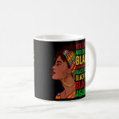 Mug Oui Je Suis Mélangé Avec Les Femmes Noires Africai (Devant droit)