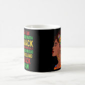 Mug Oui Je Suis Mélangé Avec Les Femmes Noires Africai (Centre)