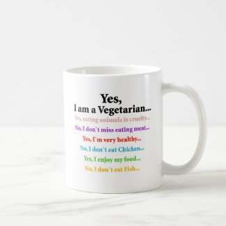 Mug Oui, je suis un végétarien !