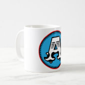 Mug Oui. Je suis une A Cup. Une Initiale. Un A. (Devant gauche)