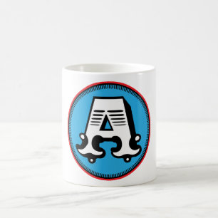 Mug Oui. Je suis une A Cup. Une Initiale. Un A.