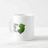 Mug Oui, je viens du New Jersey. (Devant gauche)