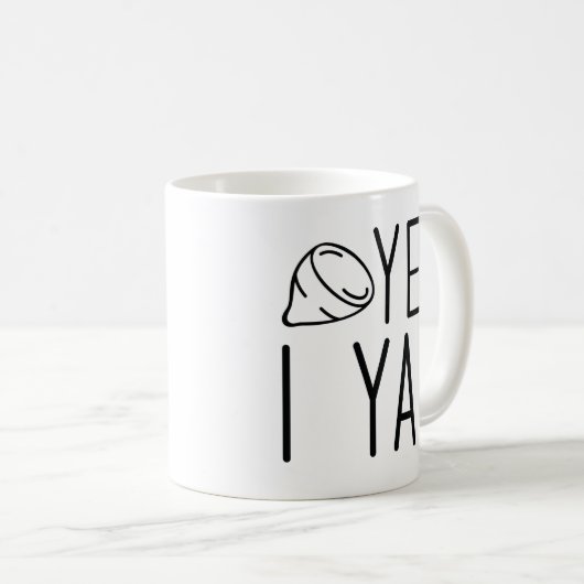 Mug Oui Je Yam (Devant droit)