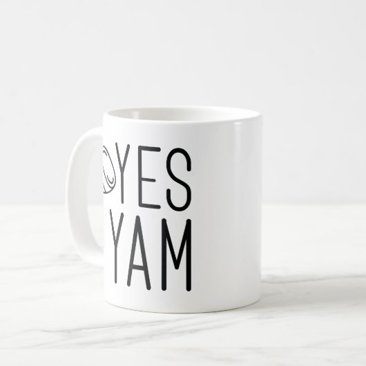 Mug Oui Je Yam (Devant gauche)
