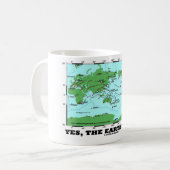 Mug Oui la terre se déplace (les tremblements de terre (Devant gauche)