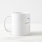 Mug "Oui, l'anglais peut être bizarre. Ça peut être so (Gauche)