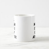 Mug Oui Ma'am Est La Seule Réponse (Centre)