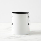 Mug Oui mais première expression mignonne du (Centre)