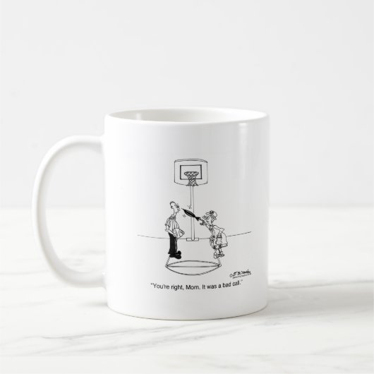 Mug Oui, maman, c'était un mauvais appel (Gauche)