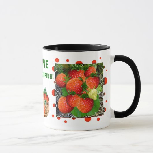 Mug OUI ! Musique aux fraises (Droite)
