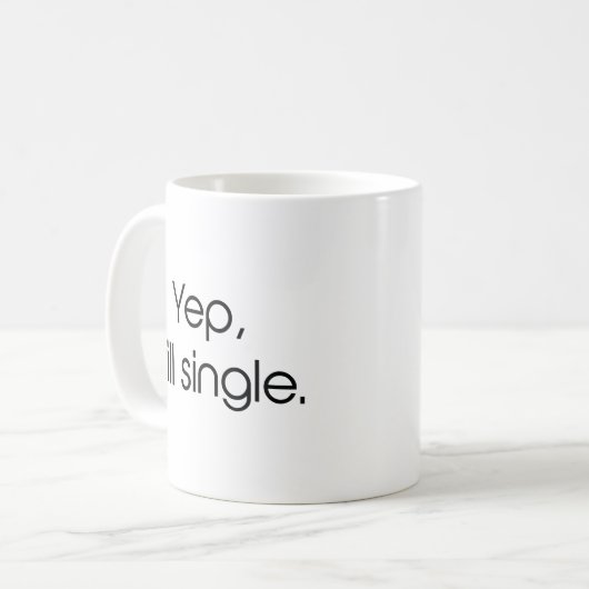 Mug Oui, toujours simple (Devant gauche)