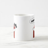 Mug Oups, le Père Noël coincé dans la cheminée (Centre)