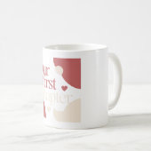Mug Our First Chapter – Minimal Valentine's Day Quote (Devant droit)