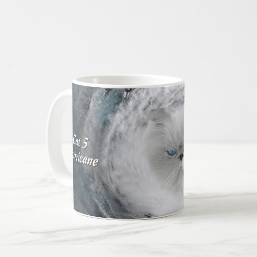 Mug Ouragan Cat 5 (Devant gauche)