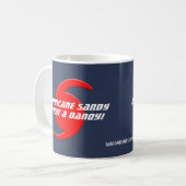Mug Ouragan Sandy - ce qui un dandy ! (Devant gauche)