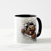Mug Ours à la paroi fissurée (Devant droit)