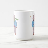 Mug Ours, abeilles et cappuccino (Centre)