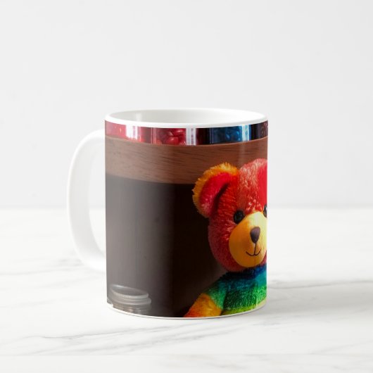 Mug Ours arc-en-ciel (Devant gauche)