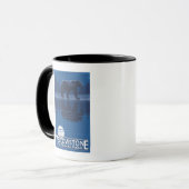 Mug Ours au clair de lune - Parc national de Yellowsto (Devant gauche)
