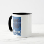 Mug Ours au clair de lune - Sun River, Oregon (Devant gauche)