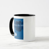 Mug Ours au clair de lune - West Yellowstone, Montana (Devant gauche)