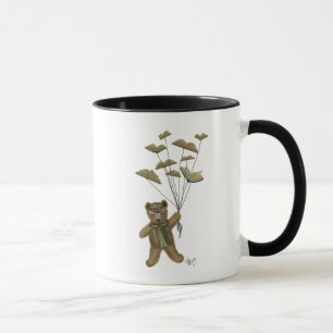 Mug Ours avec des papillons de livre